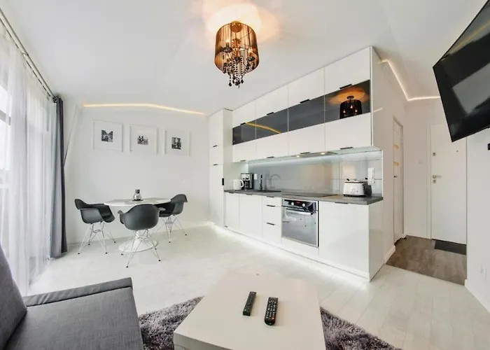 Апартаменты Nowoczesny, Wygodny, Blisko Plazy, Cisza